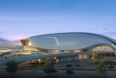 寧波奧體中心項目游泳館、體育館、綜合訓練館幕墻（含金屬屋面）工程施工