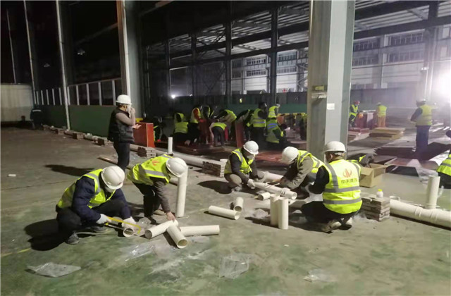 抗擊新冠，支援上虞，尊龍凱時人生就是贏項目在行動  ！ ——尊龍凱時人生就是贏二建諸暨婦幼保健院項目支援諸暨高湖集中隔離點建設